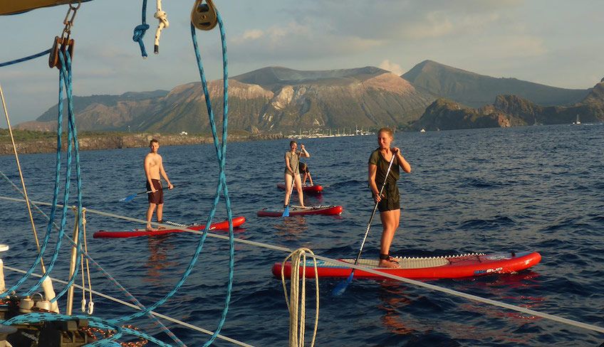 Escursioni Lipari - Lipari in barca a vela