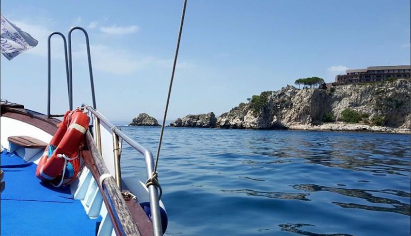 escursione grotta azzurra taormina  - escursioni barca taormina