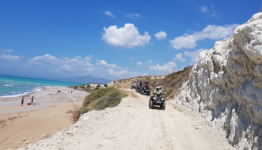 Agrigento tour in quad