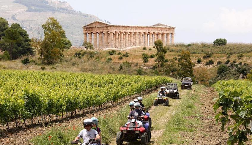 Visitare Segesta - Noleggio Quad Trapani