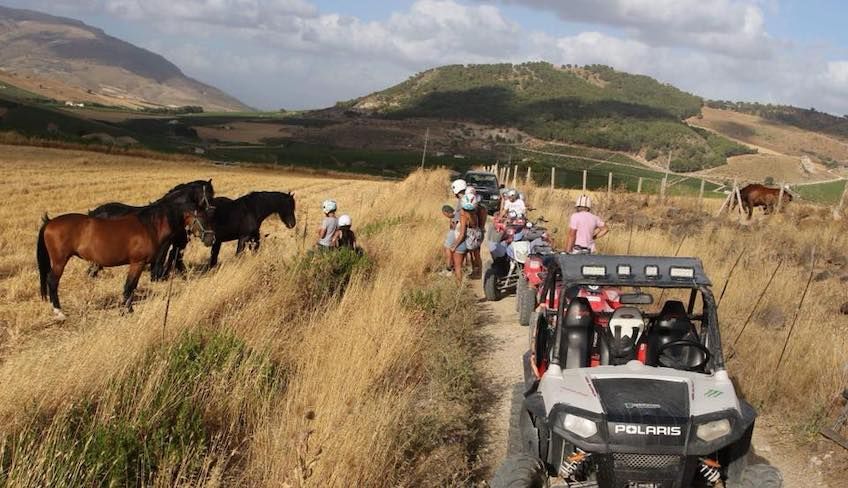 visitare segesta - noleggio quad trapani