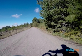 uscita in bici  percorsi natura itinerari sicilia Alcantara