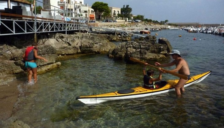 kayak sicilia - attrazioni isola delle femmine