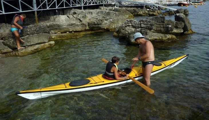 kayak sicilia - attrazioni isola delle femmine