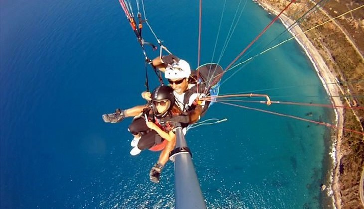 parapendio palermo - lancio in tandem sicilia