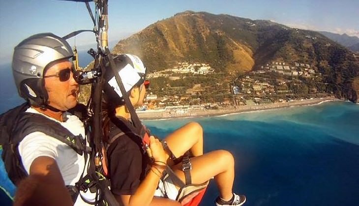 parapendio palermo - lancio in tandem sicilia