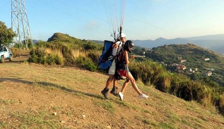 parapendio palermo - lancio in tandem sicilia