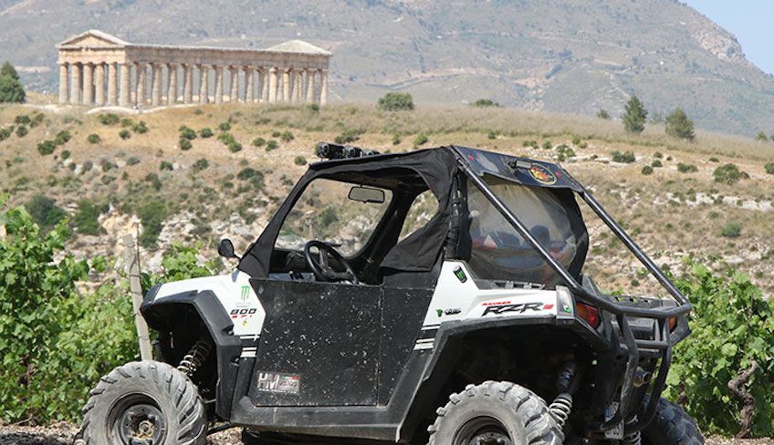 visitare segesta - noleggio quad trapani