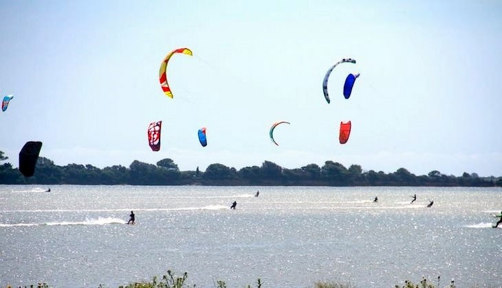 riserva dello stagnone - kitesurf trapani