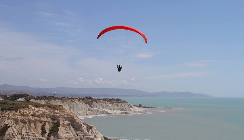 Parapendio Palermo - Lancio In Tandem Sicilia