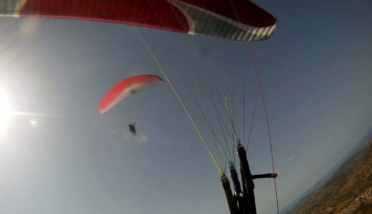 parapendio palermo - lancio in tandem sicilia