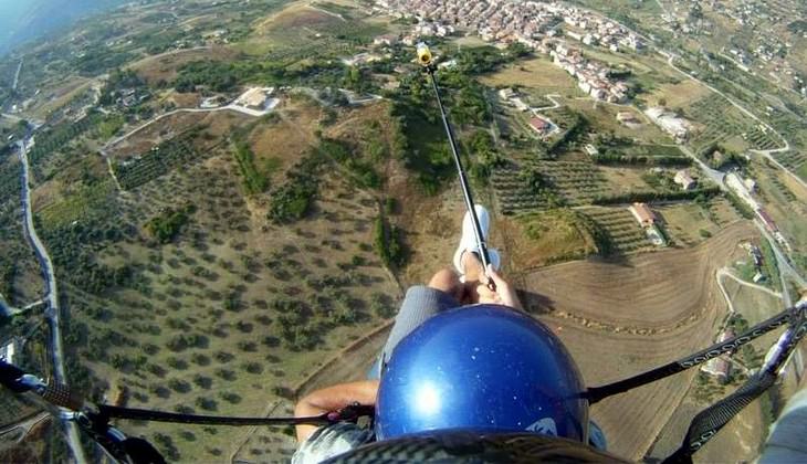 parapendio palermo - lancio in tandem sicilia