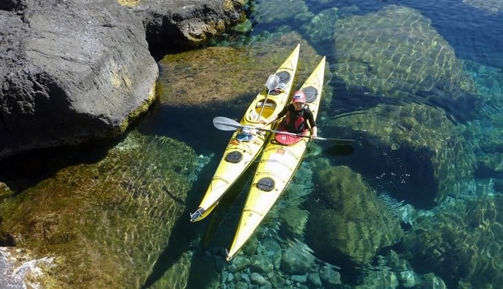 kayak sicilia - escursione eolie