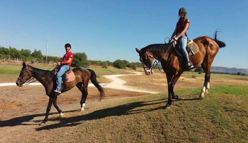 passeggiate a cavallo siracusa - maneggio siracusa