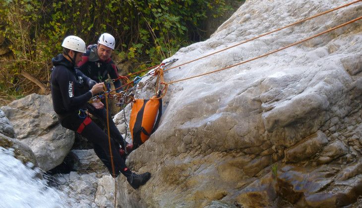 canyoning sicilia - canyoning fiume alcantara