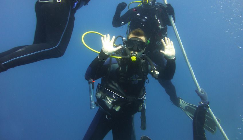 advanced open water diver - pad sicilia